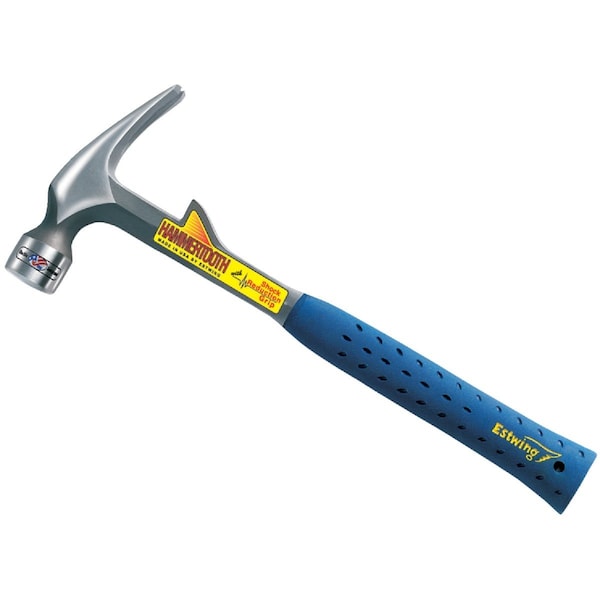 Estwing 24 Oz. Milled-Face HammerTooth Framing Hammer with Steel Handle E6-24TM - main